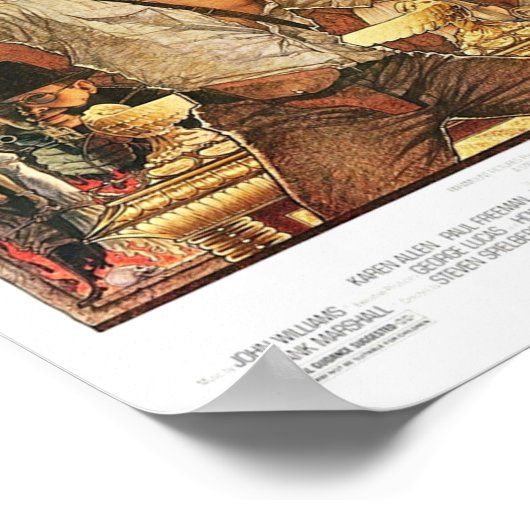Raiders of the Lost Ark Poster (Hoek)