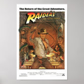 Raiders of the Lost Ark Poster (Voorkant)