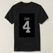 RAIDERS "DEREK CARR" 4 iPhone Case T-shirt (Design voorkant)