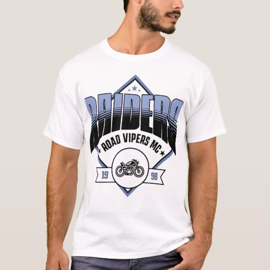 Raiders Road Vipers MC T-shirt (Voorkant)