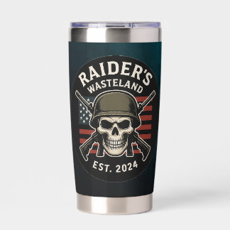 Raider's Wasteland 20oz Tumbler Geïsoleerde Drinkbeker