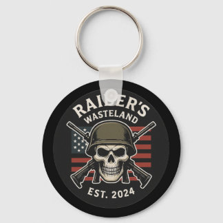 Raider's Wasteland Logo Beste Server Sleutelhanger