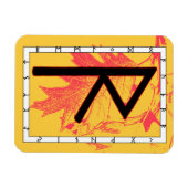 Raidho Viking Rune Magnet - Balans! Magneet (Horizontaal)