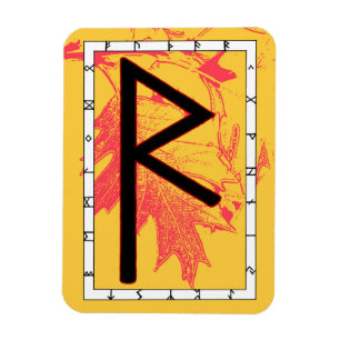 Raidho Viking Rune Magnet - Balans! Magneet