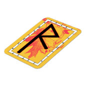 Raidho Viking Rune Magnet - Balans! Magneet (Linkerzijde)