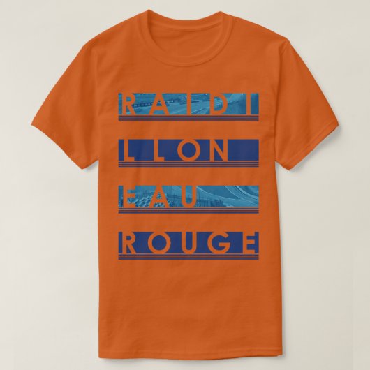 Raidillon Eau Rouge F1 Hoeken Ontwerp T-shirt (Design voorkant)