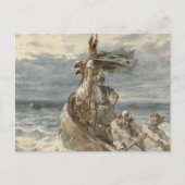  Raiding Vikings Painting (1873) Briefkaart (Voorkant)
