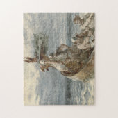  Raiding Vikings Painting (1873) Legpuzzel (Verticaal)