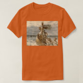  Raiding Vikings Painting 1873 T-shirt (Design voorkant)
