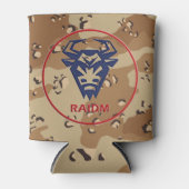 RAIDM Desert Storm Koelbox Blikjeskoeler (Voorkant)