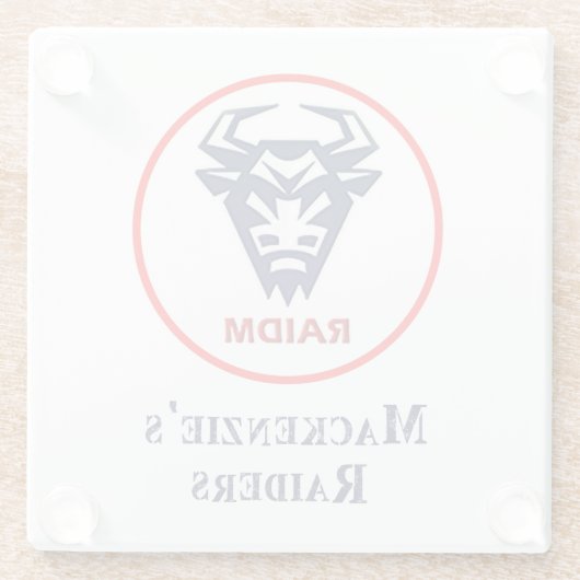 RAIDM Glass Onderzetter (Achterkant)