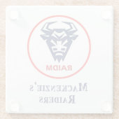 RAIDM Glass Onderzetter Glazen Onderzetter (Achterkant)