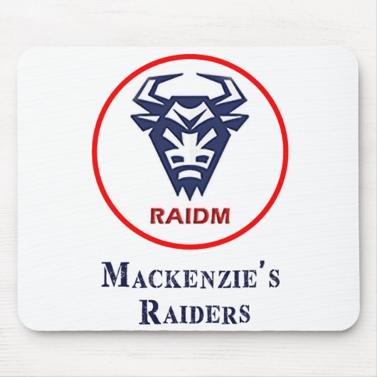 RAIDM Mouse Pad Large Logo Muismat (Voorkant)