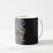 Raijin Bleu Koffiemok (Voorkant rechts)