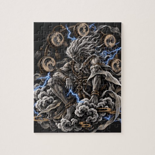 Raijin Bleu Legpuzzel (Verticaal)