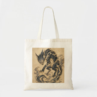 Raiju Gouden Staart Japanse Yokai Kunst Tas