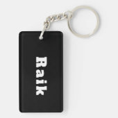Raik Sleutelhanger (achterkant)