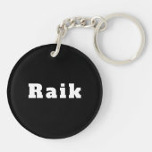 Raik Sleutelhanger (Achterkant)