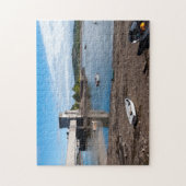 Rail Bridge en Tower van de Conwy Legpuzzel (Verticaal)