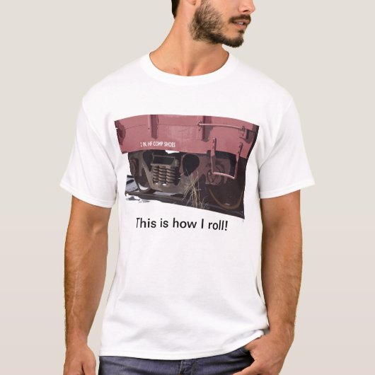 Rail Car Comp Shoes - T-Shirt (Voorkant)