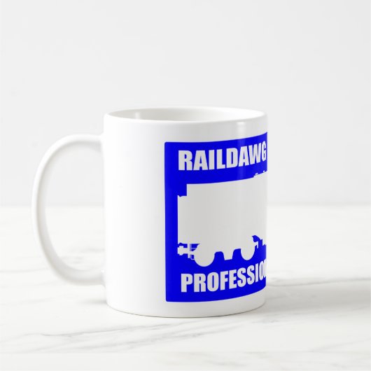 Rail Dawg Pro Logo Koffiemok (Links)