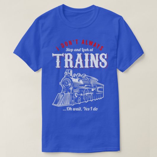 Rail Gifts voor een RC Train Fan 14 T-shirt (Design voorkant)