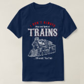 Rail Gifts voor RC Train Fan 4 T-shirt (Design voorkant)