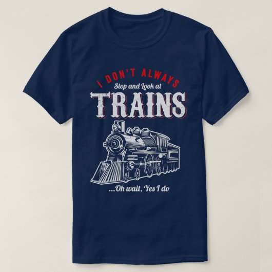 Rail Gifts voor RC Train Fan 4 T-shirt (Design voorkant)