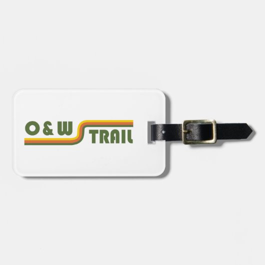 Rail-overpad Bagagelabel (Voorkant horizontaal)