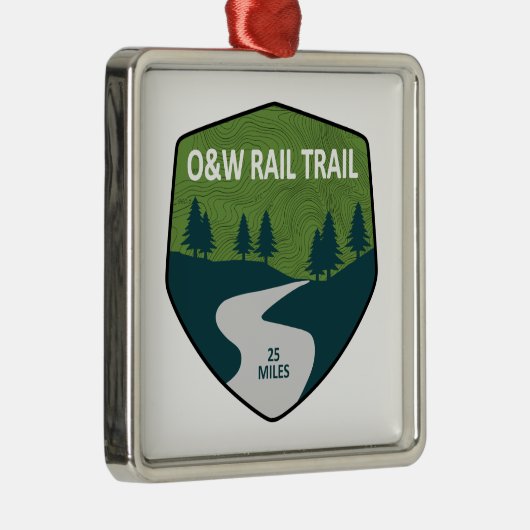 Rail-overpad Metalen Ornament (Rechts)