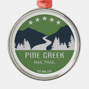 Rail Pine Creek Metalen Ornament