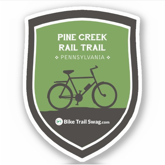 Rail Pine Creek Sticker (Voorkant)