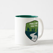 Rail Pine Creek Tweekleurige Koffiemok (Voorkant rechts)