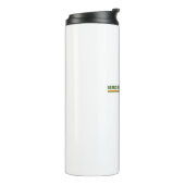 Rail Trail Vermont van Lamoille Thermosbeker (Gedraaid links)