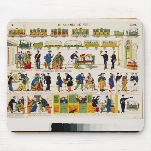 Rail Travel, c.1850 Muismat (Voorkant)