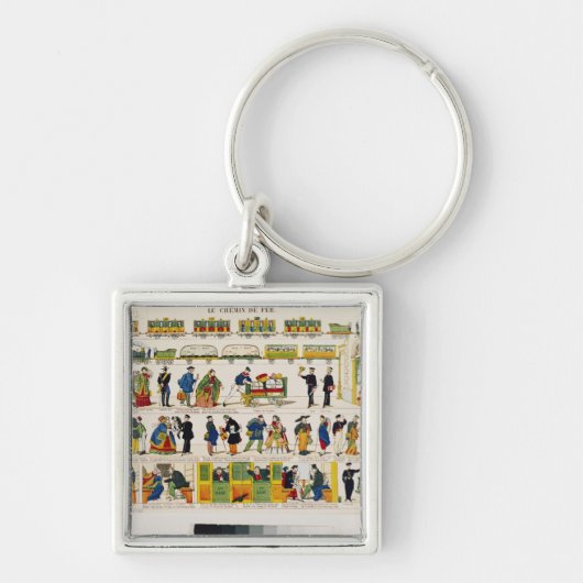 Rail Travel, c.1850 Sleutelhanger (Voorkant)