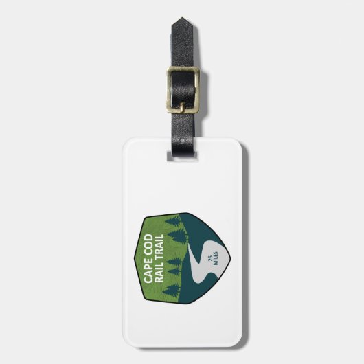 Rail van Cape Cod Bagagelabel (Voorkant verticaal)