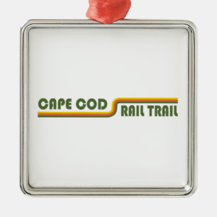 Rail van Cape Cod Metalen Ornament