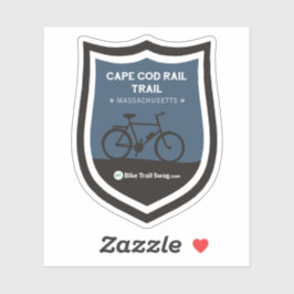 Rail van Cape Cod Sticker