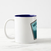 Rail van de Medicine Bow Tweekleurige Koffiemok (Links)