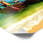 Railay Beach in Krabi, Thailand Foto Afdruk (Hoek)