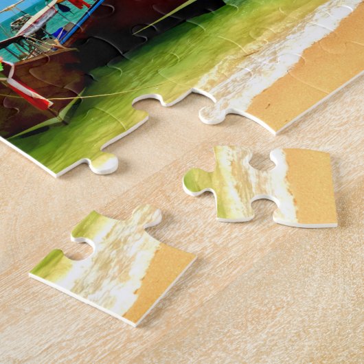 Railay Beach in Krabi, Thailand Legpuzzel (Zijkant)