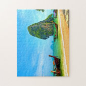 Railay Beach in Krabi, Thailand Legpuzzel (Verticaal)