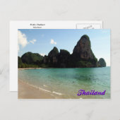Railay Beach, Krabi, Thailand Briefkaart (Voorkant / Achterkant)