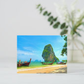 Railay Beach Krabi, Thailand Briefkaart (Staand voorkant)