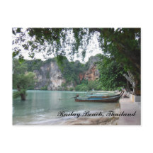 Railay Beach Long tail briefkaart
