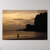 Railay Beach Sunset Poster (Voorkant)