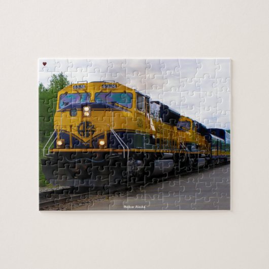 Railcar Alaska Legpuzzel (Horizontaal)