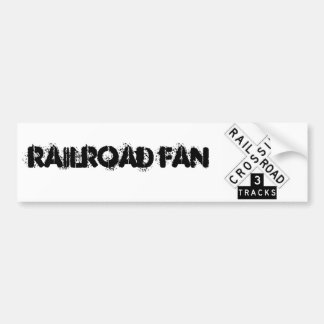 Railfan Bumpersticker