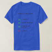 Railfan checklist t-shirt (Design voorkant)